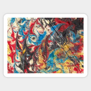 Abstract marble texture T Shirt Sticker